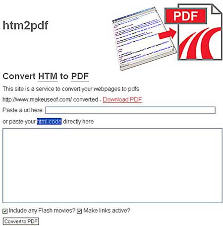 html 2 pdf
